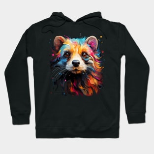 Ferret Rainbow Hoodie